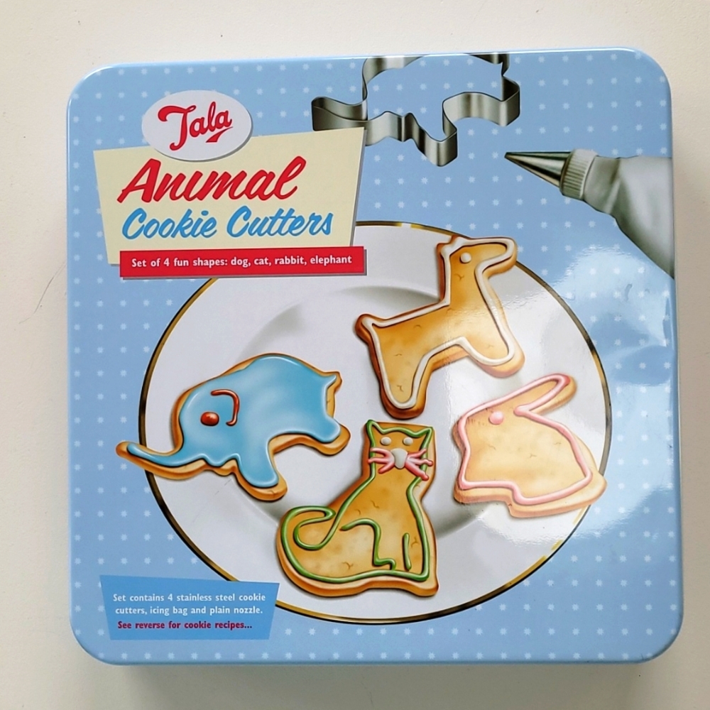 NEW Tala Animal Cookie Cutters